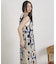 ART PRINT LONG DRESS