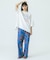 EMBROIDERY PRINT BIG TEE