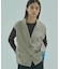 TAILORED TUCK VEST