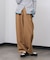 TUCKED WIDE-LEG SWEATPANTS