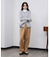 TUCKED WIDE-LEG SWEATPANTS