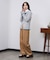 TUCKED WIDE-LEG SWEATPANTS