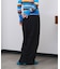 TUCKED WIDE-LEG SWEATPANTS