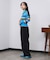 TUCKED WIDE-LEG SWEATPANTS