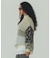 PATCHWORK KNIT TOP