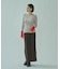 BICOLOR RIB KNIT TOP