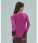 BICOLOR RIB KNIT TOP