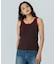 KNITTED RIB TANK TOP