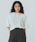 SHEER STRIPE S/S TOP
