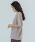 SHEER STRIPE S/S TOP