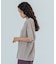 SHEER STRIPE S/S TOP