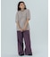 SHEER STRIPE S/S TOP