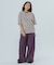SHEER STRIPE S/S TOP
