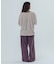 SHEER STRIPE S/S TOP