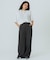 SHEER STRIPE S/S TOP