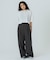 SHEER STRIPE S/S TOP