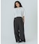 SHEER STRIPE S/S TOP