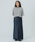 SHEER STRIPE S/S TOP