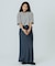 SHEER STRIPE S/S TOP