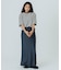 SHEER STRIPE S/S TOP