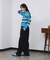 BORDER KNIT CARDIGAN