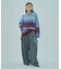 CROPPED BLOKING KNIT