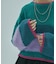 CROPPED BLOKING KNIT