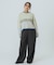 CROPPED BLOKING KNIT