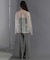 LAME SHEER PULLOVER
