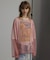 LAME SHEER PULLOVER