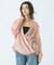 SHEER LACE WRAP SHIRT