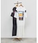 LAME LINE SHOULDER LAYARD DRESS