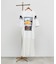 LAME LINE SHOULDER LAYARD DRESS