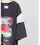 LAME LINE SHOULDER LAYARD DRESS