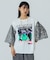 FLOWER SLEEVE GRAPHIC TOP