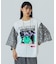 FLOWER SLEEVE GRAPHIC TOP