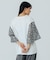 FLOWER SLEEVE GRAPHIC TOP