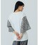 FLOWER SLEEVE GRAPHIC TOP