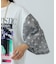 FLOWER SLEEVE GRAPHIC TOP