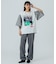 FLOWER SLEEVE GRAPHIC TOP