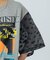 FLOWER SLEEVE GRAPHIC TOP
