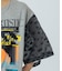 FLOWER SLEEVE GRAPHIC TOP