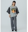 FLOWER SLEEVE GRAPHIC TOP