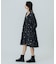 FLOWER EMBROIDERY MINI DRESS