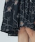FLOWER EMBROIDERY MINI DRESS