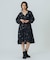 FLOWER EMBROIDERY MINI DRESS