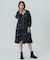 FLOWER EMBROIDERY MINI DRESS