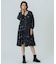 FLOWER EMBROIDERY MINI DRESS