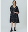 FLOWER EMBROIDERY MINI DRESS
