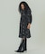 FLOWER EMBROIDERY MINI DRESS